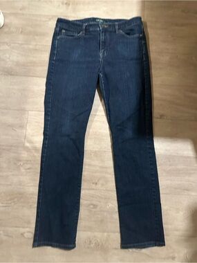 Lauren Ralph Lauren Dark Blue Bootcut Jeans